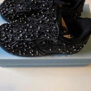 Nike Women's Air Force 1 LXX x Swarovski 'Black' sneakers